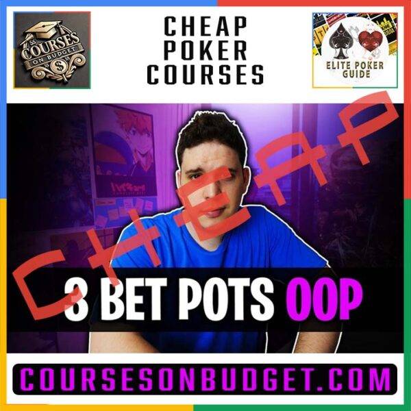 ZerosPoker Curso de botes resubidos (3bet pots) OOP Baratas