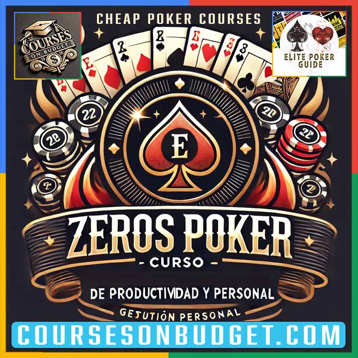 ZerosPoker Curso de productividad y gestión personal baratas