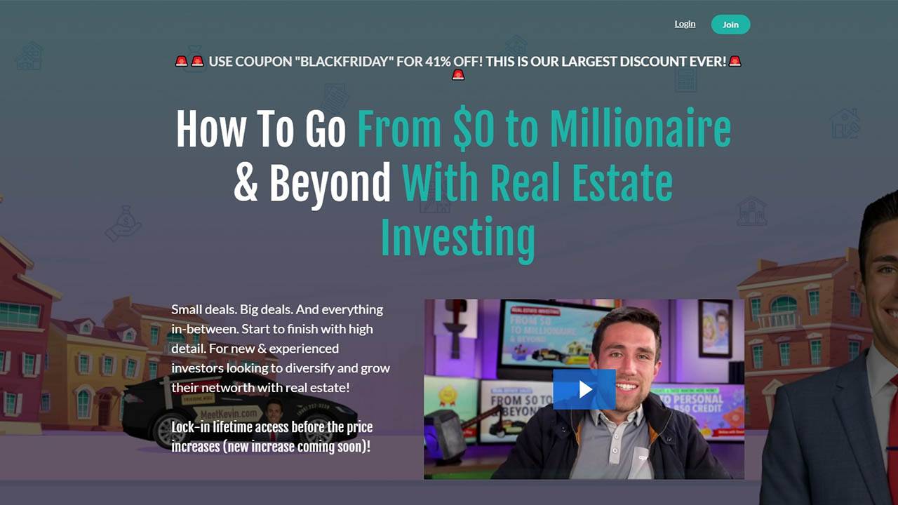 Meet Kevin – Real Estate Investing From $0 to Millionaire & Beyond Cheap