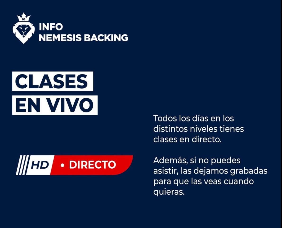 Nemesis Backing Clases En Vivo