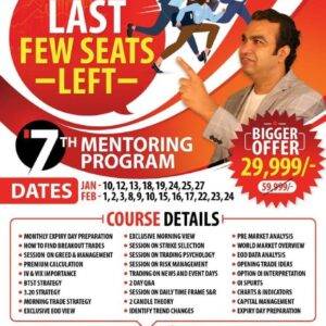 Siva’s 7th Options Scalping 19 days  Mentoring Program