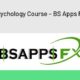 BSAPPSFX – Psychology Course: Full Course Index Review 2026