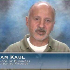 Gautam Kaul, University of Michigan – Introduction to Finance