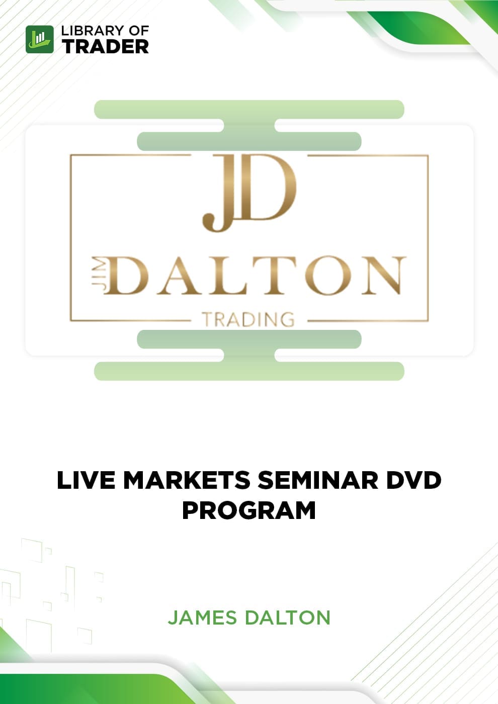 James Dalton - Live Markets Seminar Cheap