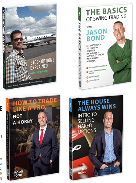 Jason Bond - 4 Dvds for Traders Cheap