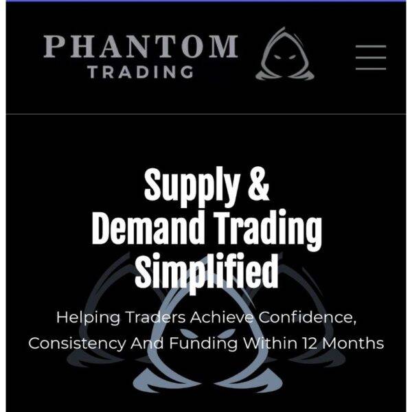 Phantom Trading - Supply & Demand Trading Simplified Cheap