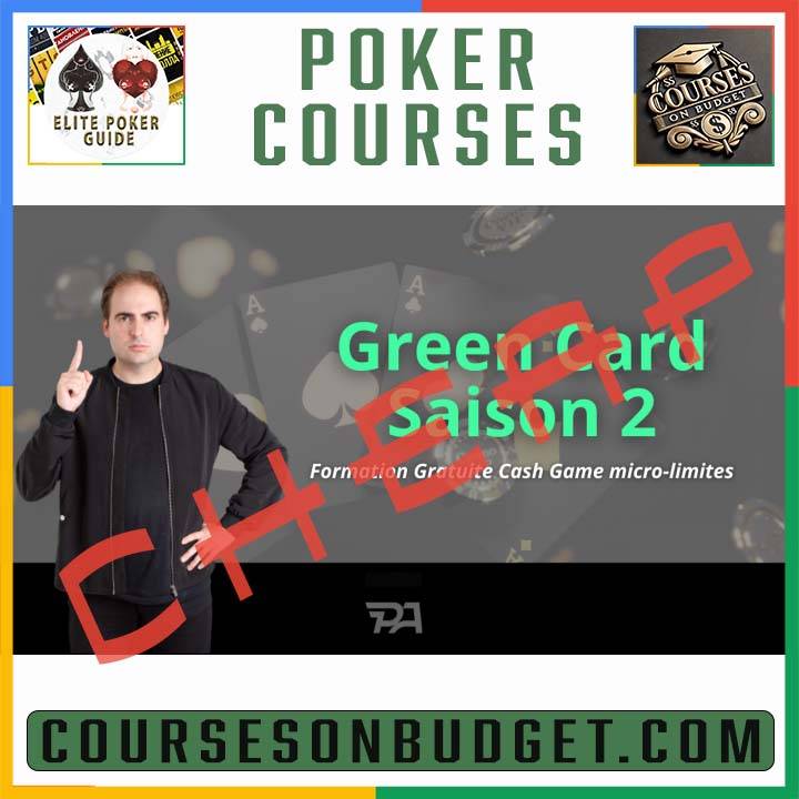 Poker Academie Green Cards Saison 1