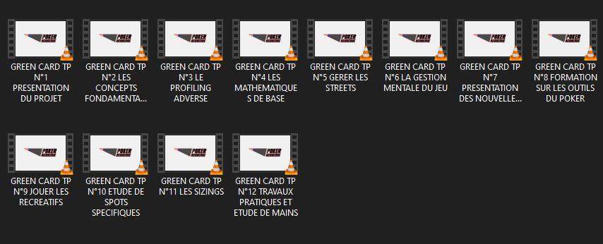 Poker Academie Green Cards Saison 2 proof 2