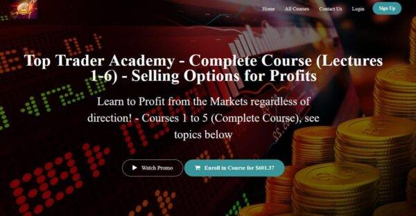 Top Trader Academy - Selling Options for Profits Cheap