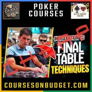 Alex Fitzgerald How To FINAL TABLE The $50,000 Guaranteed!