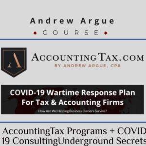 Andrew Argue - AccountingTax Programs + COVID 19 Consulting Cheap