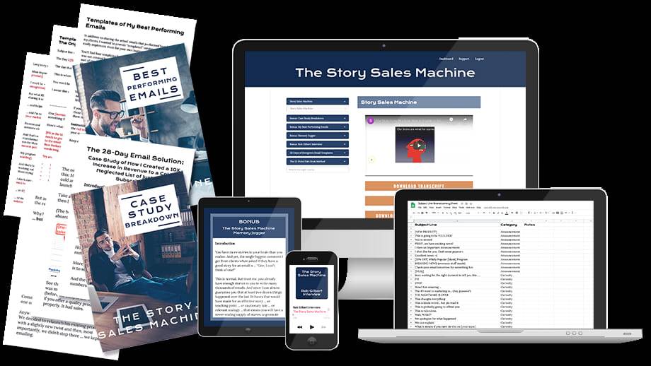 Bill Mueler - The Story Sales Machine Cheap