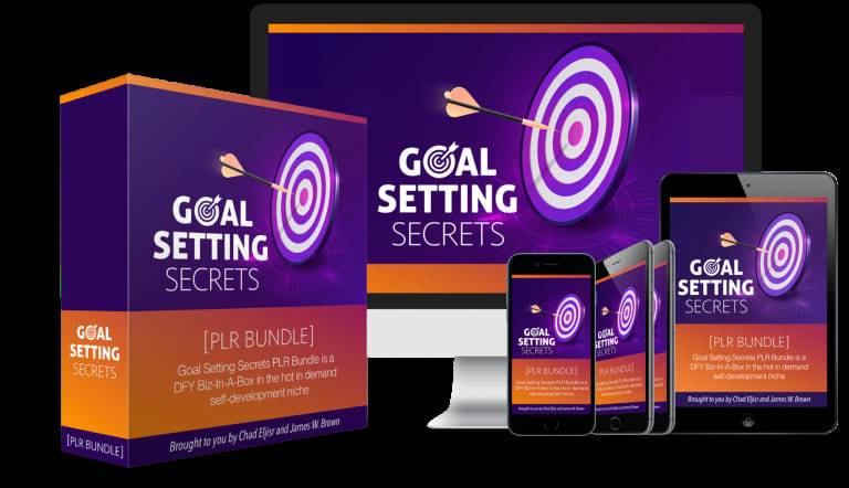 Chad Eljisr - Goal Setting Secrets PLR Bundle Cheap