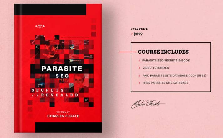 Charles Floate - Parasite SEO Secrets Cheap