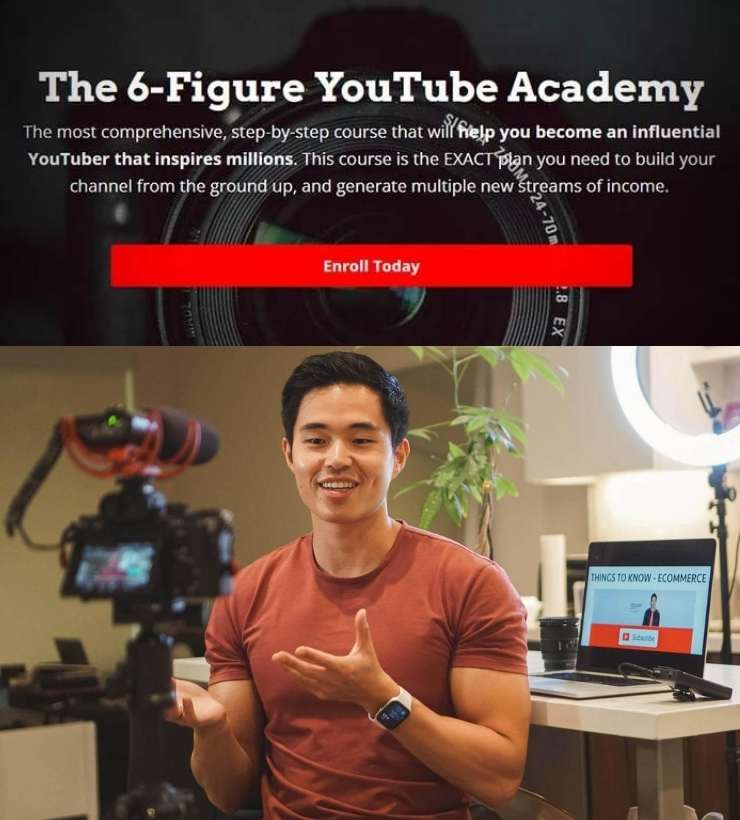 Charlie Chang - The 6-Figure YouTube Academy Cheap