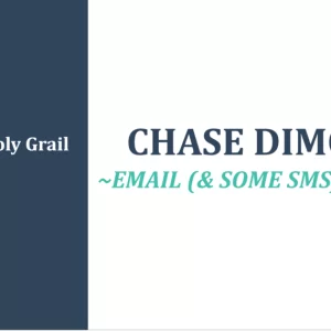 Chase Dimond - Master Email (& SOME SMS) Collection Forms & Welcome Messages Cheap