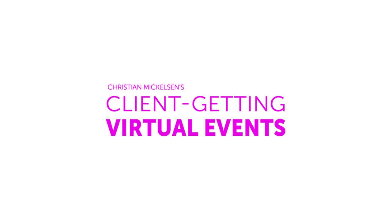 Christian Mickelsen - Client Getting Virtual Events Cheap