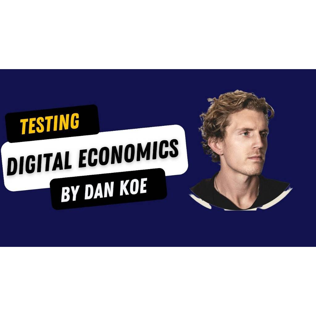 Dan Koe - Digital Economics Masters Degree Cheap