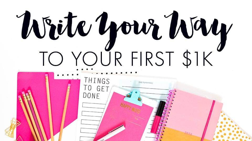 Elna Cain - Write Your Way to Your First $1k Cheap