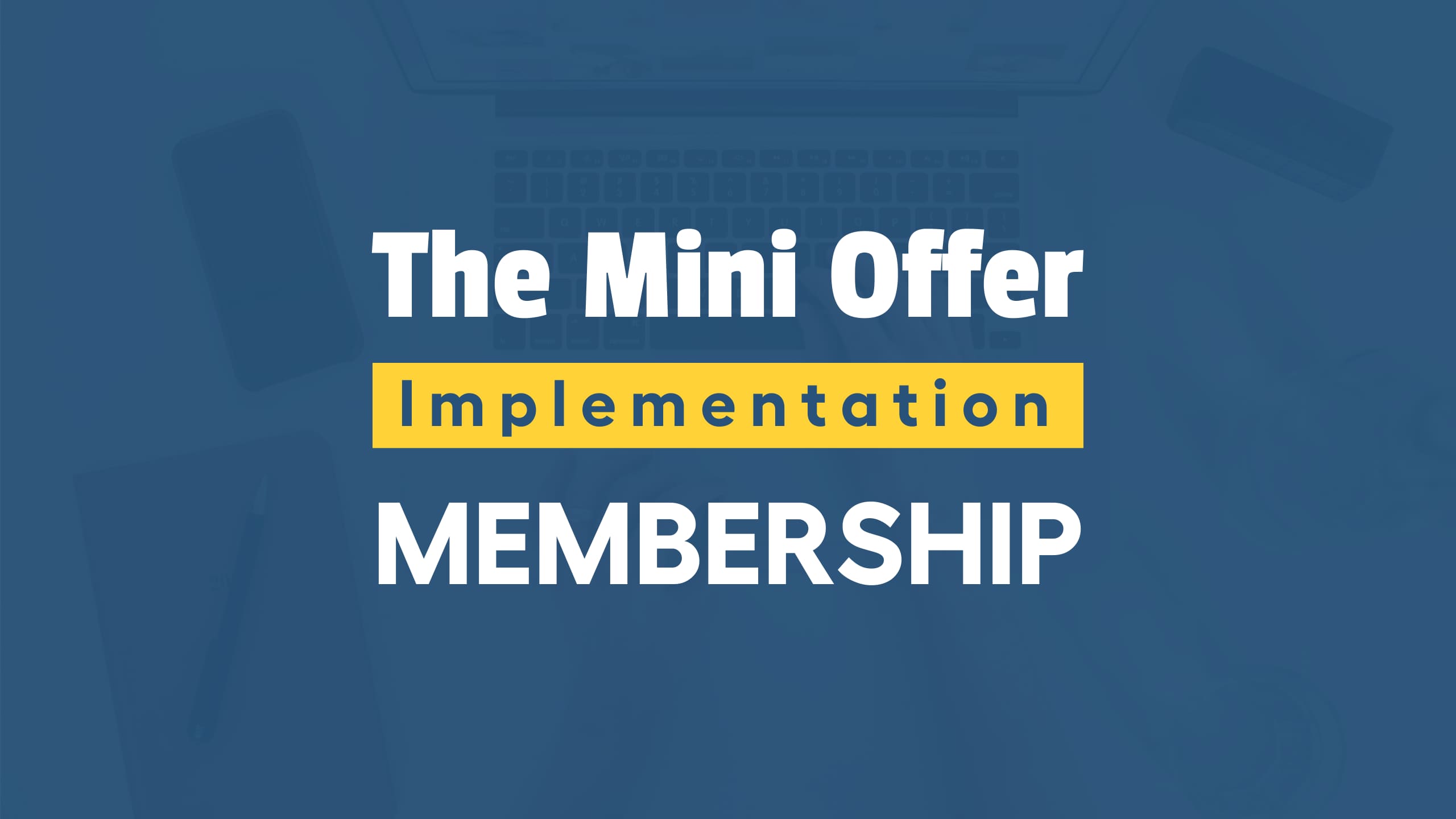 Erik Hoffmann - Mini Offer Implementation Cheap