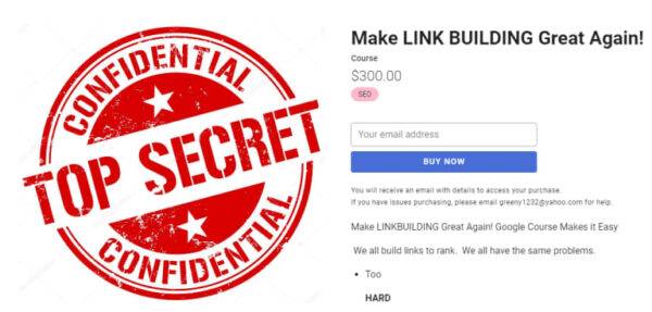 Holly Starks - Make LINK BUILDING Great Again Cheap