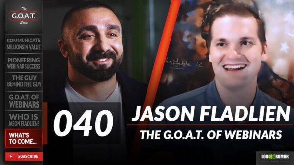 Jason Fladlien - GOAT Webinar Cheap