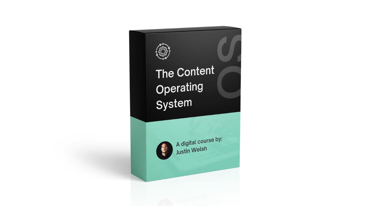 Justin Welsh - The Content Operating System Cheap