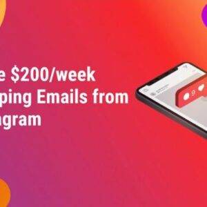 Make $200 week Instagram Email Scraping Cheap