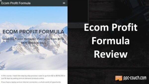 Michael Crist - Ecom Profit Formula Cheap