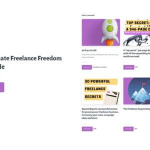 Robert Allen - Ultimate Freelance Freedom Bundle Cheap