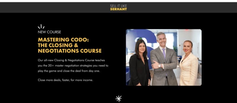 Ryan Serhant - Mastering CODO - The Closing & Negotiations Course Cheap