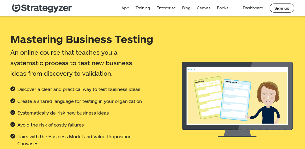 Strategyzer - Master Business Testing Cheap