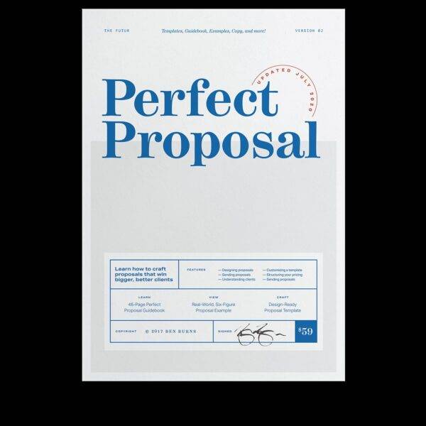 The Futur - Ben Burns - The Perfect Proposal Cheap