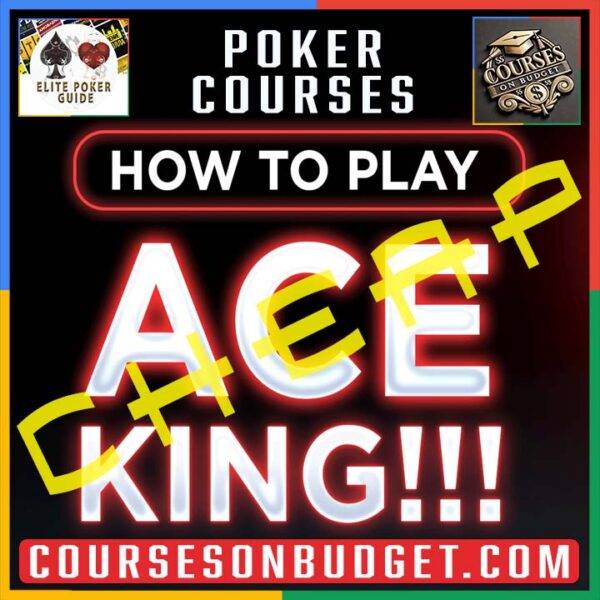 ALEX FITZGERALD How To Play Ace King Cheap