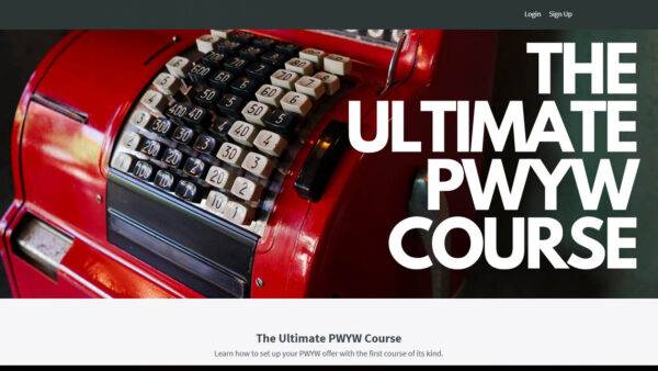 Cody Burch - The Ultimate Pay What You Want Course Cheap