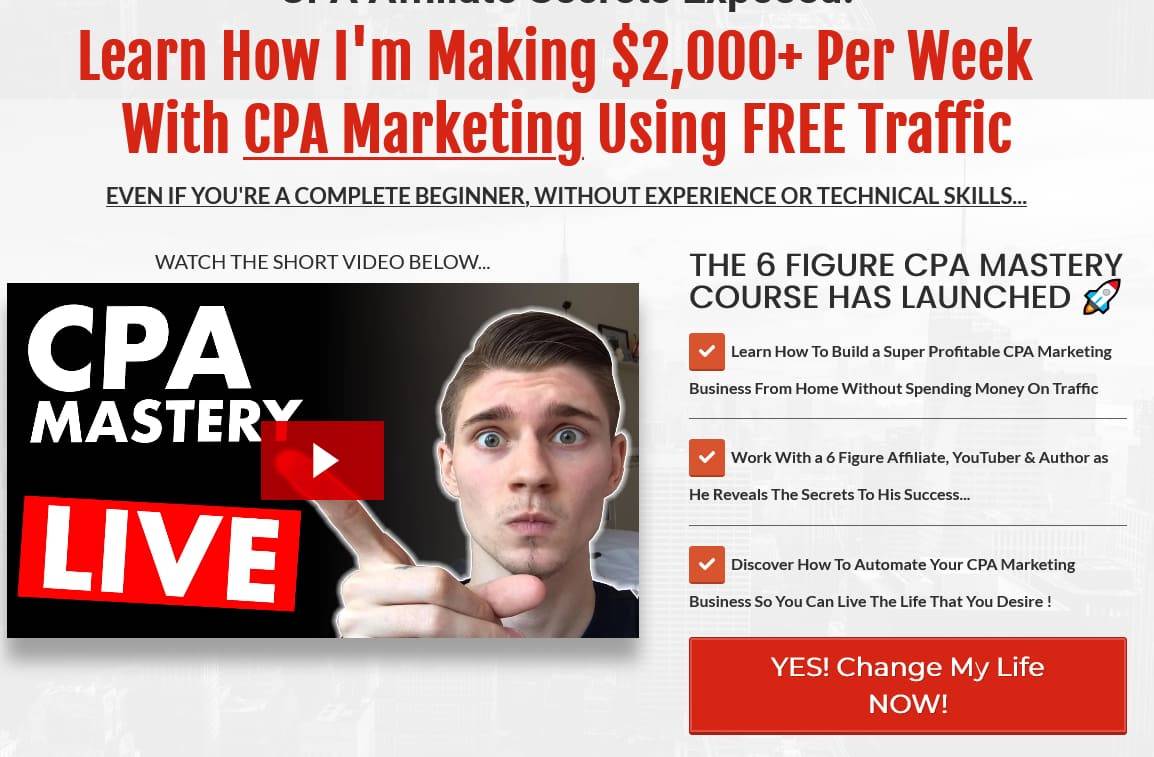 Damien Belak - CPA Marketing Mastery Cheap