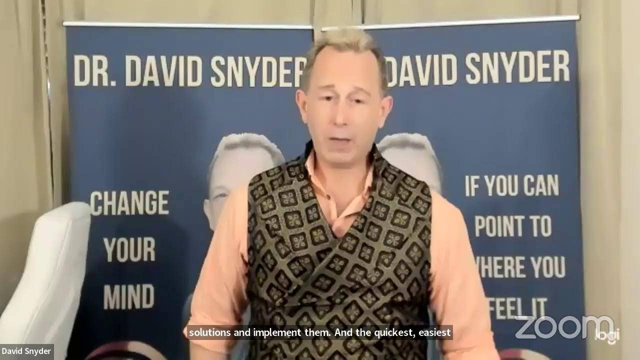 David Snyder - Hidden Laws of Attraction Webinar Cheap