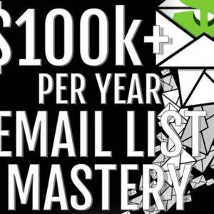 Dylan Madden - 100k+ Per Year Email List Mastery Cheap