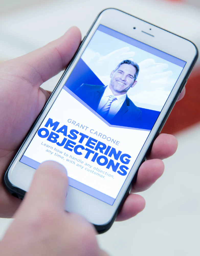 Grant Cardone - Mastering Objections Cheap