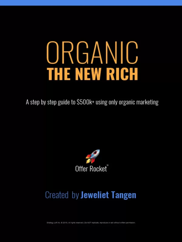 Jeweliet Tangen - Organic Marketing Guide Cheap