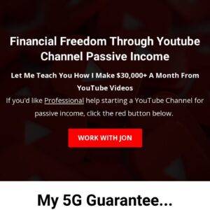 Jon Corres - The YouTube Success System Cheap