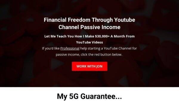 Jon Corres - The YouTube Success System Cheap