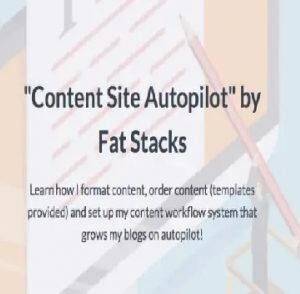 Jon Dykstra - Content Site Autopilot Cheap