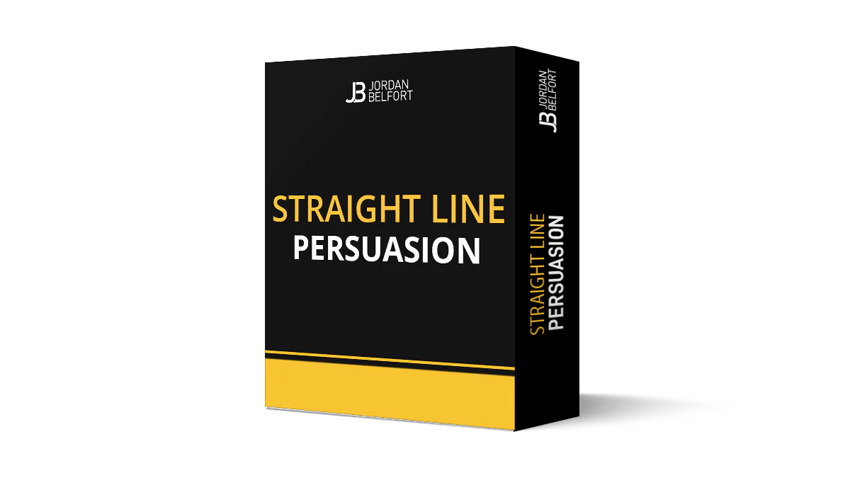 Jordan Belfort - Straight Line Persuasion & Sales Psychology Cheap