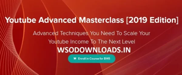 Jordan Mackey - Youtube Advanced Masterclass Cheap