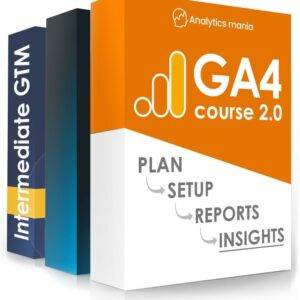 Julius Fedorovicius - GA4 Course + Two Google Tag Manager Courses Bundle Cheap