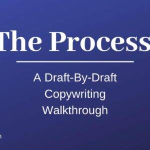 Kyle The Writer - The Process A Draft By Draft Copywriting Walkthrough Cheap