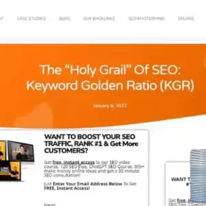 Mark Hess - Keyword Traffic Goldmine Cheap