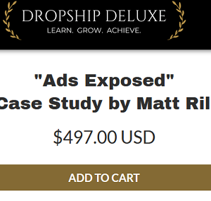 Matt Riley - Ads Exposed Case Study Cheap