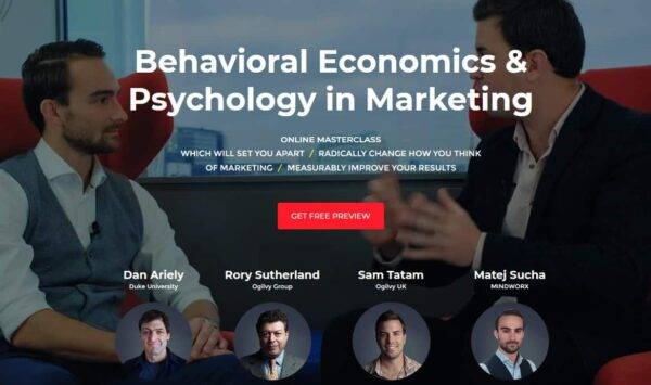 Mindworx - Behavioral Economics & Psychology in Marketing Complete course Cheap